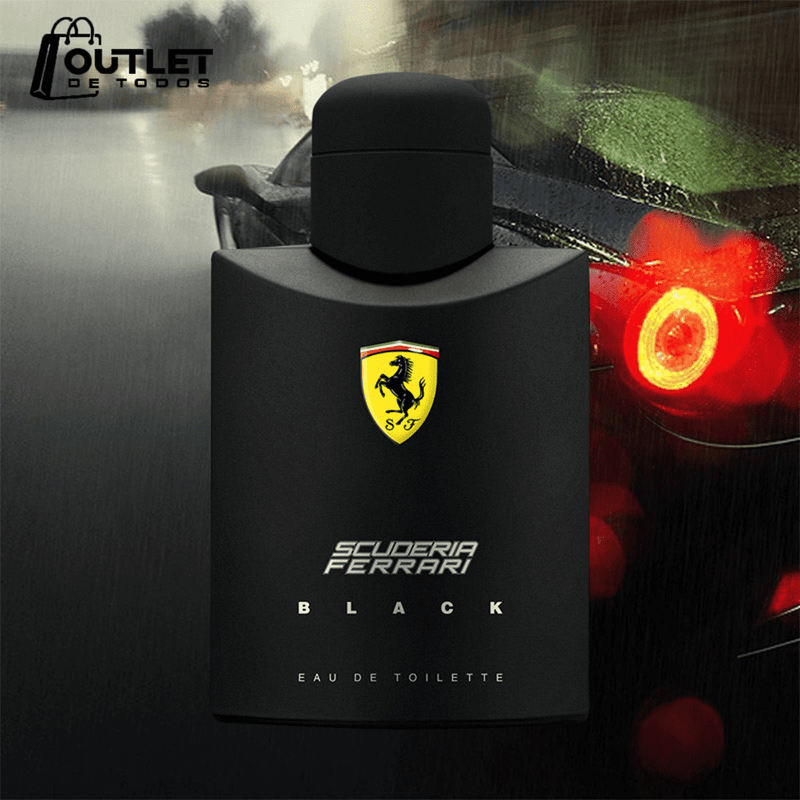 Perfume Ferrari Black - 125ml:  Eau de Toilette