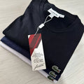 Kit 3 Camisa Importadas Lacoste Camisetas Básicas Malha Confort
